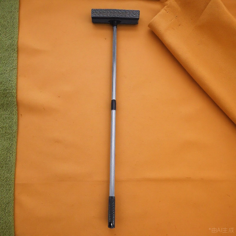 Glass Cleaner Streak - Telescopische raamreiniger, uitschuifbaar, grijs, raamwisser, glazenreiniger,