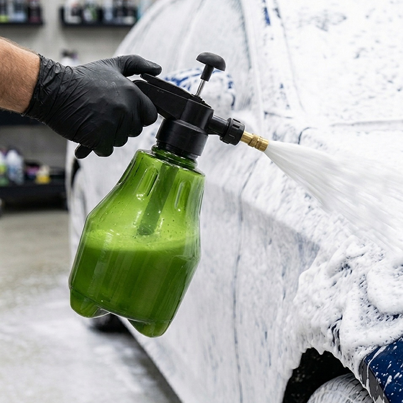 Pressure Washer Foam Gun - 1.5L Autowas Spuitfles Wasbus Handheld Autowas