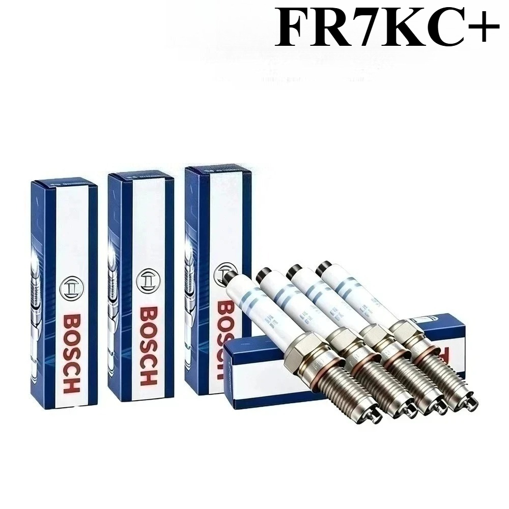 Bosch Spark Plug Copper - Duurzame Bosch FR7KC+ nikkel-yttrium bougie, koperen