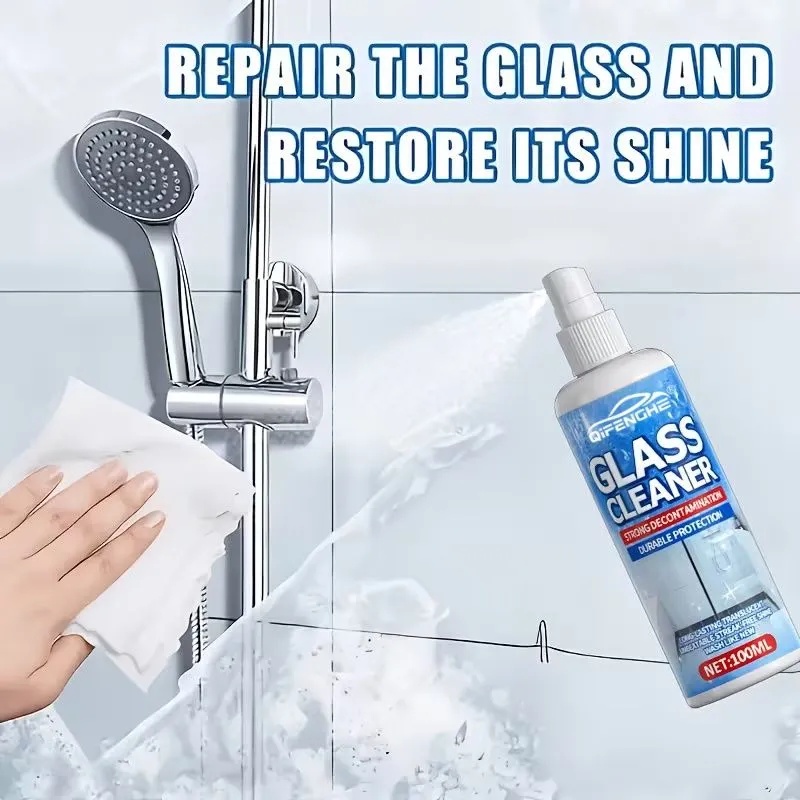 Glass Cleaner Streak - Vlekvrije glasreiniger van QIFENGHE, langdurige doorschijnende