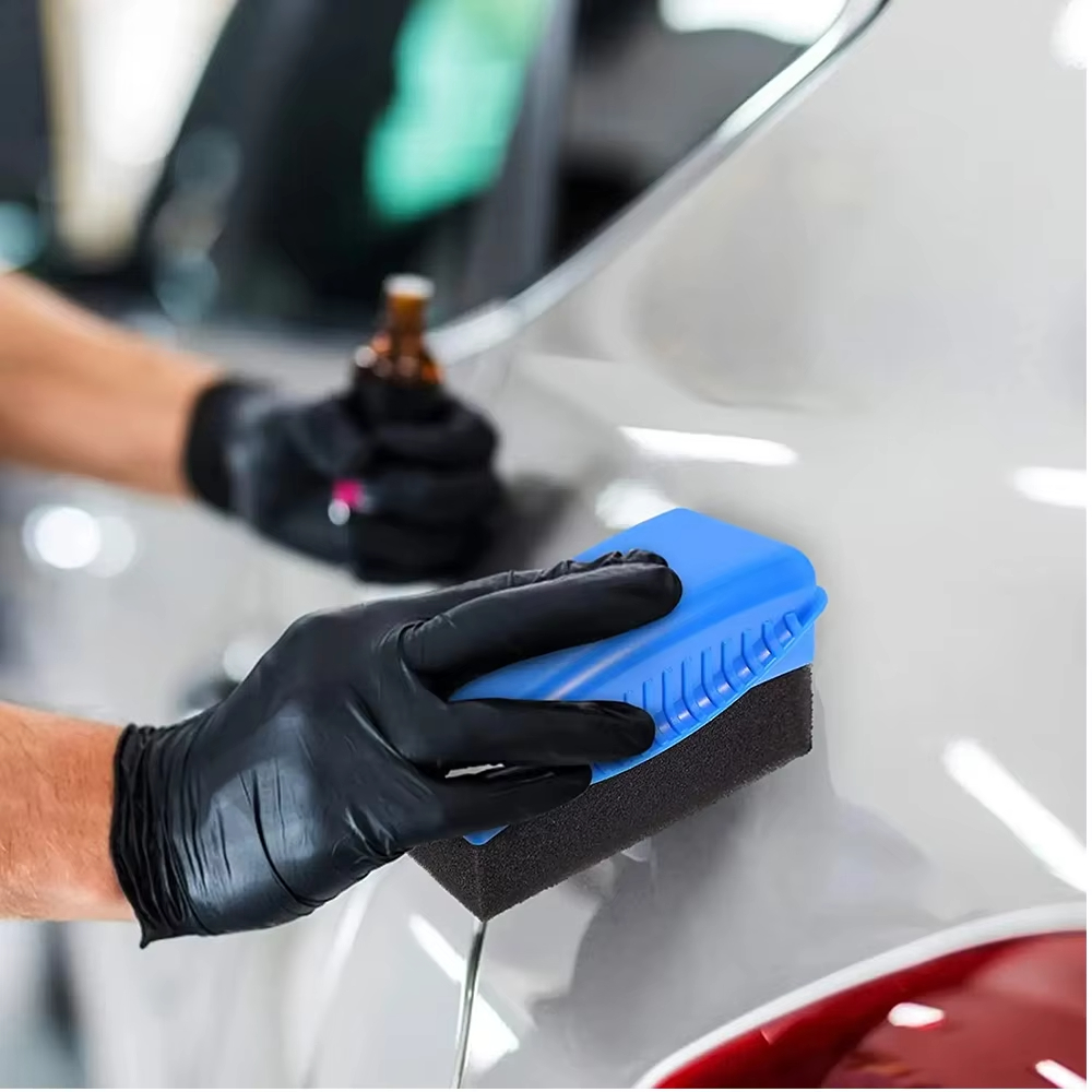 Autowielsponsborstels (met of  - Wax Applicator Pad recensie en prijs
