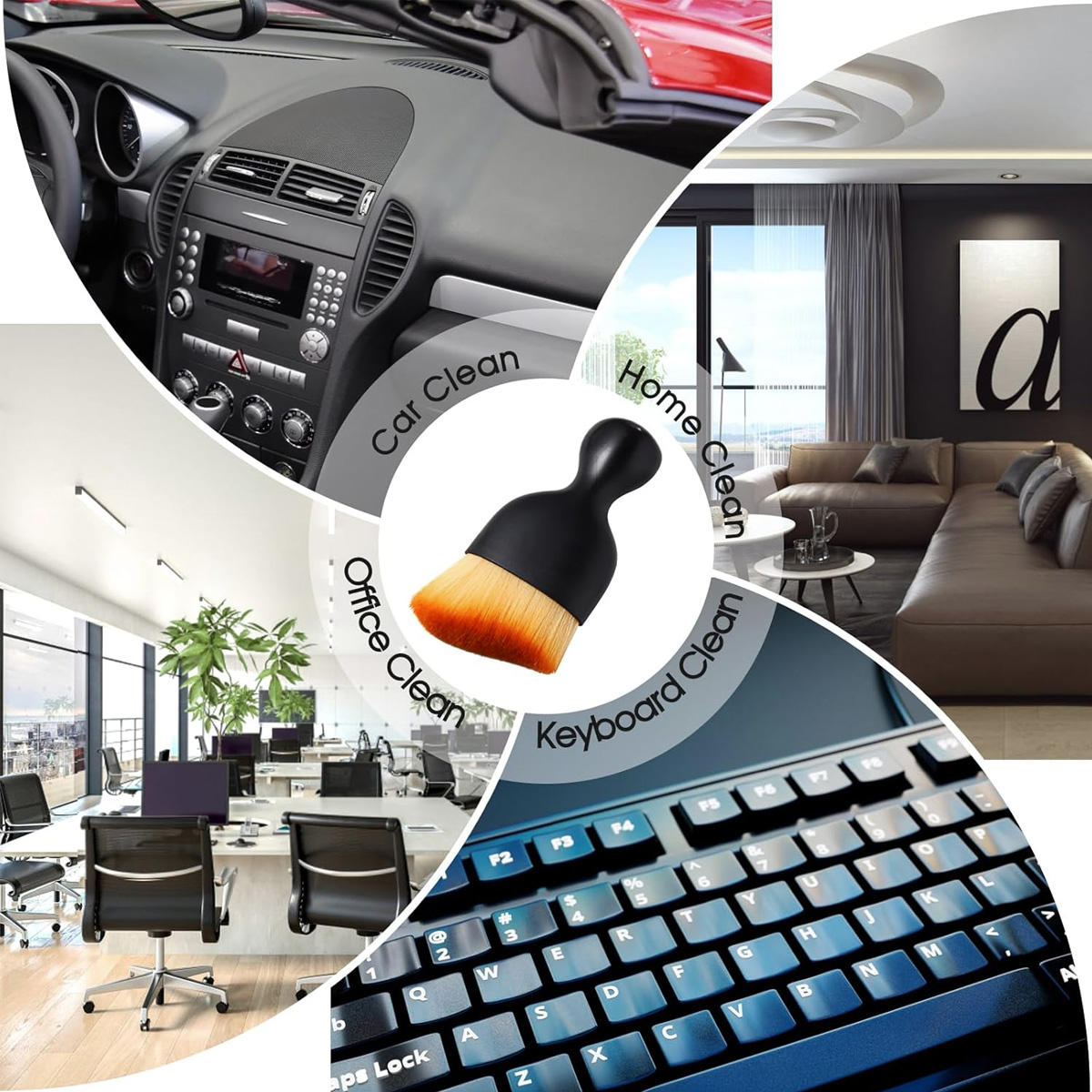 Reinigingsborstel voor auto-in - Dirt Brush Interior recensie en prijs