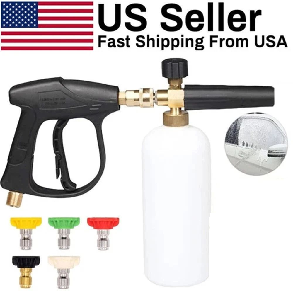 Hogedrukreiniger pistool + sne - Pressure Washer Foam Gun recensie en prijs