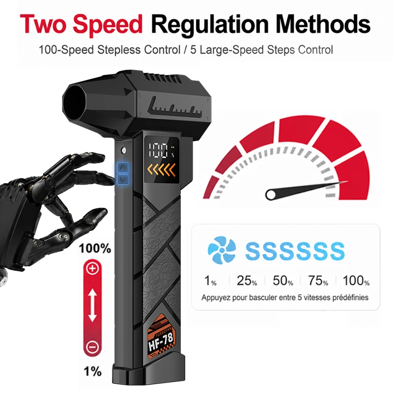 Superkrachtige 2800000RPM elek - Dryer Car Blower recensie en prijs