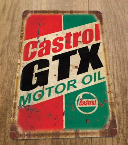 Vintage Castrol GTX Motor Oil  - Castrol Oil Gtx recensie en prijs